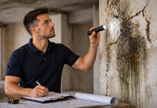 diagnostic et traitement humidité